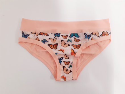 Lovelygirl dámské kalhotky 6771 lososové